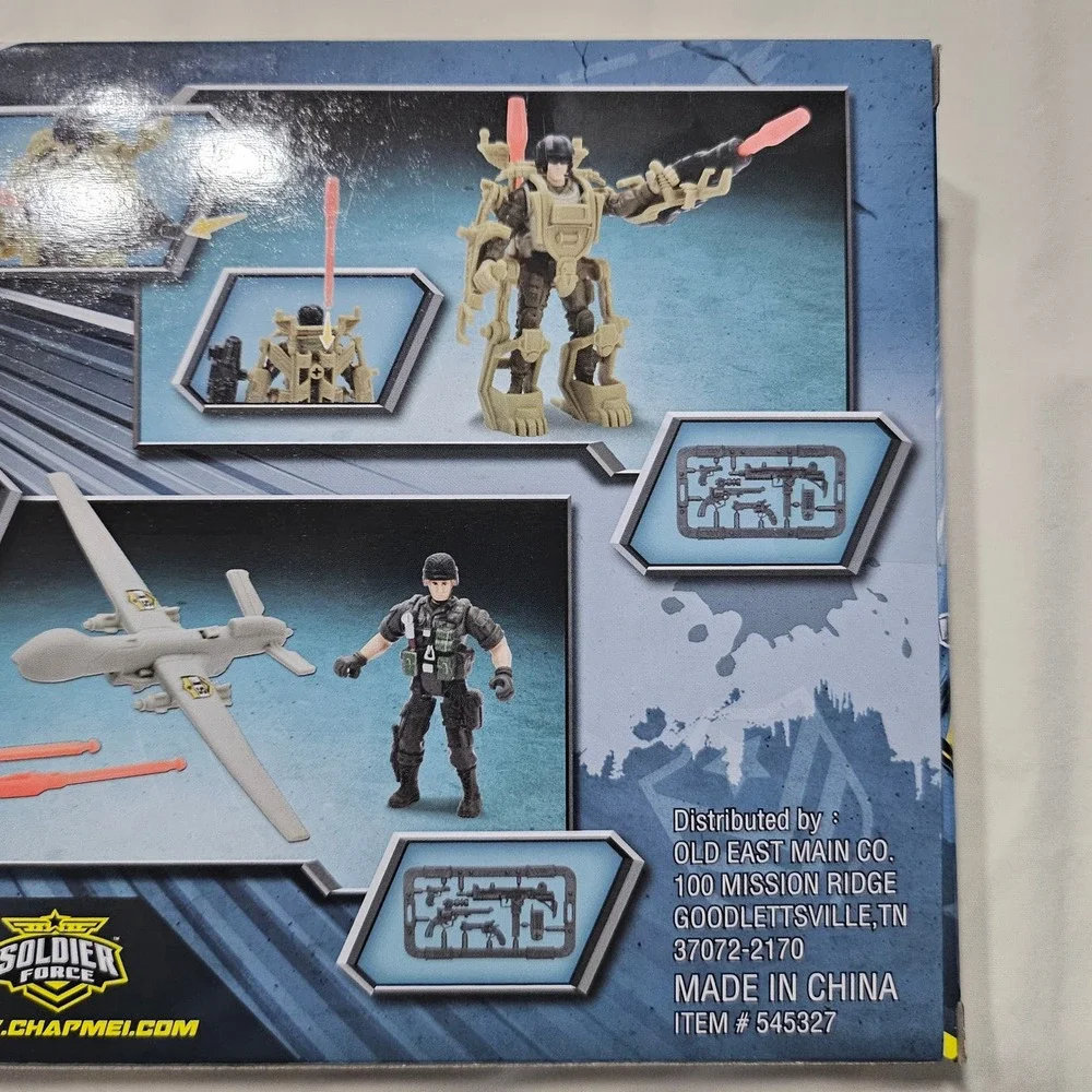 Soldier Force Command Playset Military Action Figure Drone 545327 New In Box
